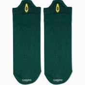 Resim CARNAVAL SOCKS Avokado Bilek Nakışlı Desenli Patik Spor Çorap 