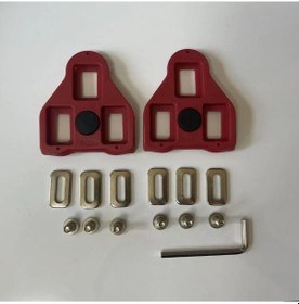 Resim Hangfox Yol Ve Dağ Bisikletleri İçin Evrensel Spd Kilitli Ayaklık Plakası - Sağlam Kilit Sistemi İle Hafif Ve Dayanıklı Siyah Vida-siyah Yastık Diğer 