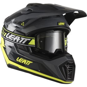 Resim Leatt Adv 7.5 Siyah Sarı Motosiklet Kaskı 