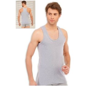Resim Bonbonetti Bonbonetti 4 Lü Paket Erkek Rambo Atlet Gri S Gri 