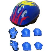 Resim Birlik Toys Paten Koruyucu Set Kask Dizlik Dirseklik Koruyucu 
