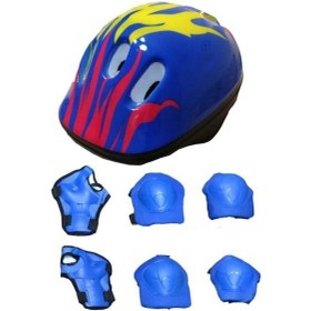 Resim Birlik Toys Paten Koruyucu Set Kask Dizlik Dirseklik Koruyucu 