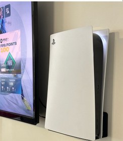 Resim Playstation 5 Duvar Standı Yerden Tasarruf Rahat Hava Akışı Gamin 