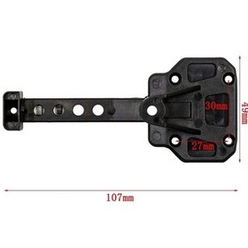 Resim Didadodo Scx10 Iıı Jeep Wrangler 1/10 Rc Araç Lastik Rafı Ve Aydınlatmalı Tekerlek Braketi Metal Yedek Lastik, İkonik Tasarım 