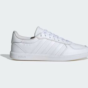 Resim adidas Breaknet Sleek Kadın Spor Ayakkabı Ih5418 Cwhıte/legıvy/halblu 