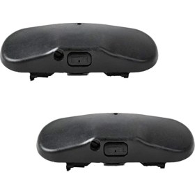 Resim Quartz Realm 2pcs Ön Cam Yıkayıcı Jet Su Sprey Nozul Passat B6 Jetta Golf Gtı Caddy 2KD955985 (Yurt Dışından) 