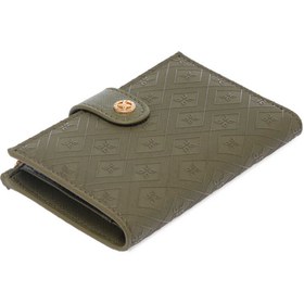Resim Yeşil Print Kadın Cüzdan - S1CB00055816-T5I 
