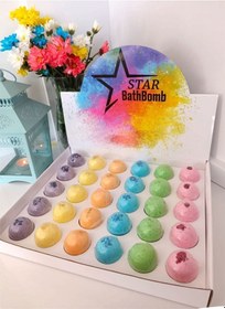 Resim Star Bomb Stantlı Banyo Topu Nem Bombası 30'lu 