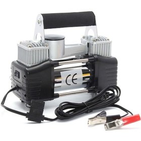 Resim Çift Pistonlu Lastik Hava Kompresörü Jumbo Tam Profesyone 