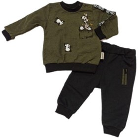 Resim Hazal Baby Erkek Bebek Pandalı 2'li Takım 