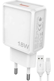 Resim For Galaxy S9 Plus Şarj Aleti 18W Type C Hızlı Şarj - GR-GA39T 