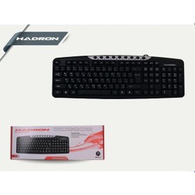 Resim Hadron HD825 Usb Kablolu Multimedya Arapça Q Klavye 