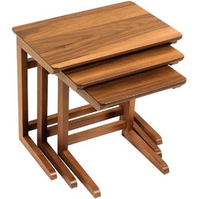 Resim Zigon Sehpa C Serisi Ceviz Ceviz Ceviz Ceviz 