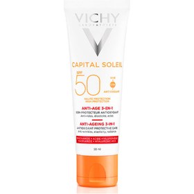 Resim Vichy Capital İdeal Soleil Yaşlanma Karşıtı Spf 50+ Yüz Güneş Kremi 50 ml 