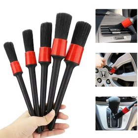 Resim Drs Tuning Detail Dash Brush Detay Fırçası Seti 5 'li Kaliteli Detaylı Farklı Boyutlarda Fırça Seti 