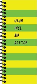 Resim Keskin 8 21 Cm 140 Yp.düz.spr.sert Kap.uzun Ince Bi Defter - Yeşil 0 
