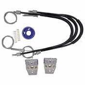 Resim VW Polo Vento MK5 6R 6C 61 2009-2022 4/5 Kapı 6R4837462 İçin Elektrikli Ön Sağ Cam Kriko Tamir Seti 