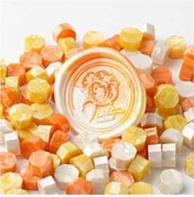 Resim Mühür Mumu 100 Davetiye Için 300 Boncuk Model: 19 Turunç Fırtınas 