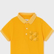 Resim Mayoral Erkek Bebek Cep Detaylı Polo Yaka Tshirt 