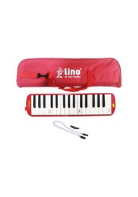 Resim Lino 32K Bez Çantalı Melodika Kırmızı 