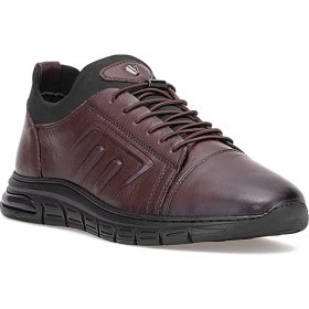 Resim Voyager M271-1 Erkek Hakiki Deri Casual Ayakkabı Kahverengi 