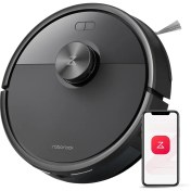 Resim Roborock Q8 Akıllı Robot Süpürge Siyah 10.000 Pa HyperForce Emiş Gücü 
