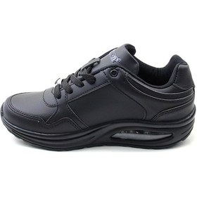 Resim Letoon 5213 Air Max Siyah Unısex Yürüyüş Koşu Ayakkabı Siyah 