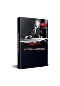Resim Kişiye Özel 2026 Atatürk Ciltli Ajanda Ve Benzinli Çakmak Siyah 