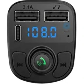 Resim All Avcill 2025 Type-C Bluetooth Araç Kiti Fm Transmitter Mp3 USB Çakmaklık Girişli Özellikli 