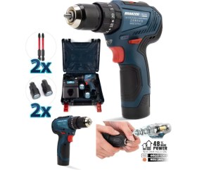 Resim 12V Kömürsüz Akülü Vidalama Matkap Metal Sanzuman 