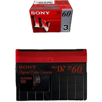 Sony Dvm 60 Mini Dv Kamera Kaseti 1 Adet - 3DVM60R3 Mini Dv Kaset