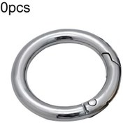 Resim Sones Çinko Alaşımlı Yaylı Halka Metal Boyut: 2 İnç Gümüş 10 Adet 