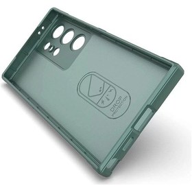 Resim Samsung Galaxy Uyumlu S24 Ultra Kılıf Esnek Oyuklu Arka Yüzey Etnik Silikon Kapak 