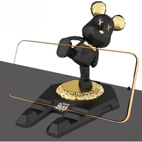 Resim Genel Markalar Ayıcık Figürlü Telefon ve Tablet Standı Masa Üstü Kaymaz Tutucu Aparat 