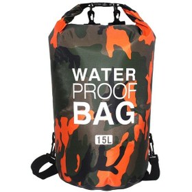 Resim Dolıty Kayık Kano Kamp Için Su Geçirmez Sırt Turuncu 