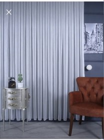 Resim Raporlu, Ütü İstemez 1e3 Kat Sık Pile Kırık Beyaz Tül Perde 