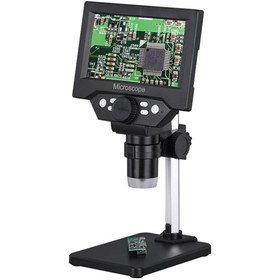Resim zerzembe 5.5 İnç HD Taşınabilir Dijital Elektron Mikroskobu 1-1000X Lehimleme Mikroskobu 