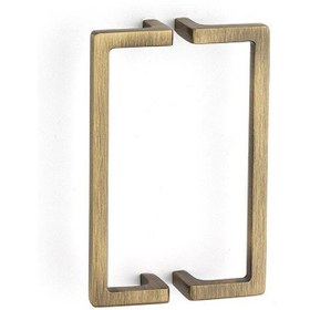 Resim System Antik Saten Mat 128 mm Çekme Mobilya Kulpu (SY4704 0128 ABM) 