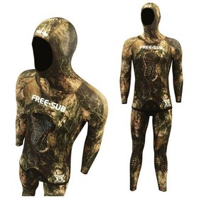 Resim Freesub Saros 7mm Yamamoto 39 Dalış Elbisesi Kamuflaj 