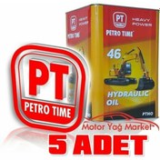 Resim Petro Time 46no Hidrolik Sistem Yağı 5 x 16 L 