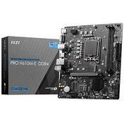 Resim MSI PRO H610M-E DDR4 Intel LGA1700 Micro ATX Anakart 