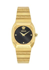 Resim Versace Vrscve9e00524 Kadın Kol Saati Altın - Siyah 