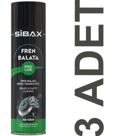 Resim Sibax Fren Balata Temizleyici Sprey 3 x 500 ML 