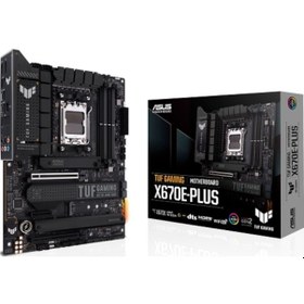 Resim Asus TUF Gaming X670E-Plus AMD X670 6400 MHz (OC) DDR5 Soket AM5 ATX Anakart 