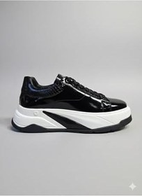 Resim MARCOMEN Bağcıklı Hakiki Deri Kalın Düz Taban Sneaker Ayakkabı 22216, 4 