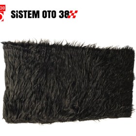 Resim TRM PELUŞ UZUN TÜY SİYAH 