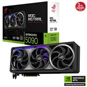 Resim Asus ROG Astral GeForce RTX 5090 32 GB GDDR7 512 Bit Gaming Ekran Kartı 