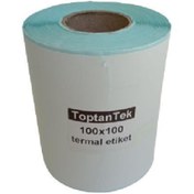 Resim TOPTANTEK Termal Etiket 100x100 Termal Etiket , Kargo Etiketi 