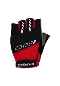Resim Asistan Cape Gl 400 Kısa Parmak Eldiven Kırmızı - Siyah 