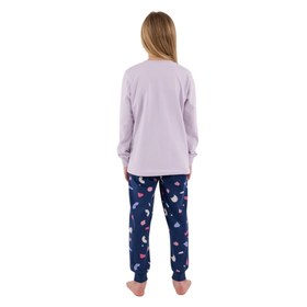 Resim Roly Poly Kız Çocuk Uzun Kollu Pijama Takım Lila - Lila / 5-6 Yaş 